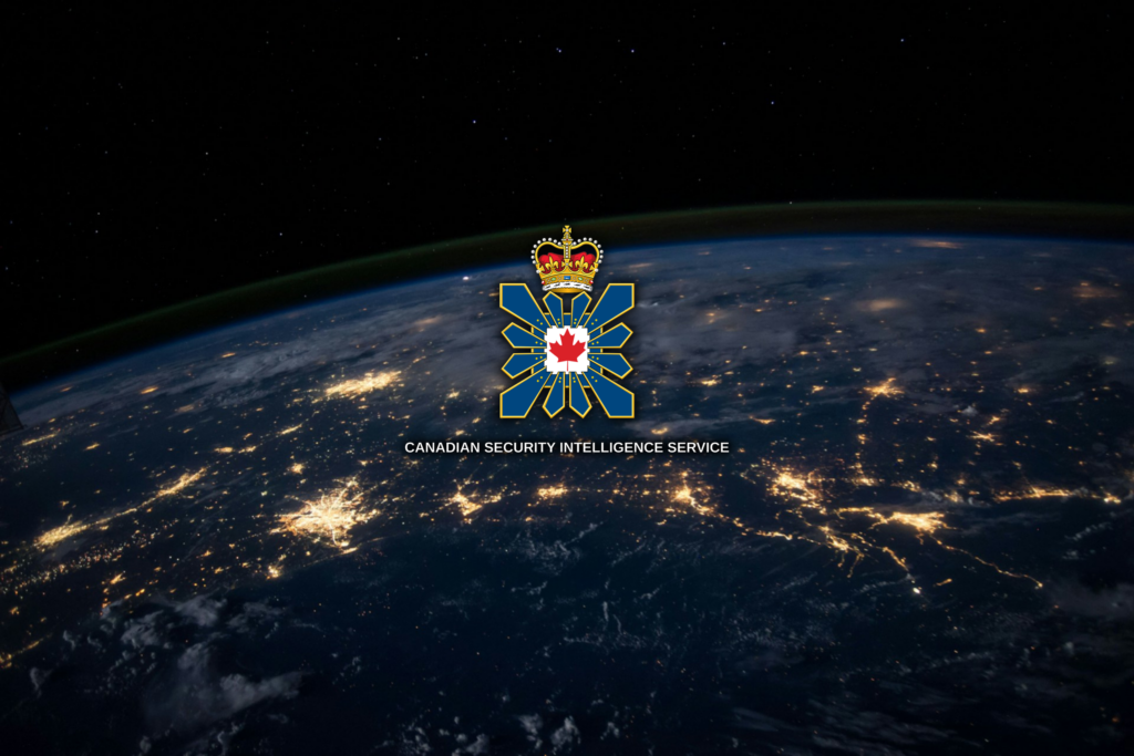 Login wallpaper of a satellite picture of a part of the planet in the dark with cities lights as the background. The CSIS logo with title. Under which you can set your login box.
